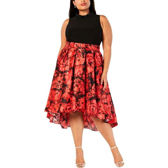 red roses dress size 22 - Picture 1 of 1